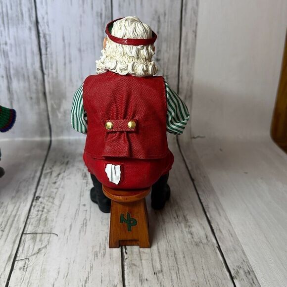 Clothique Possible Dreams NorthPole Hole 'Em Poker Card Santa Elf Reindeer 2005 - Picture 9 of 11